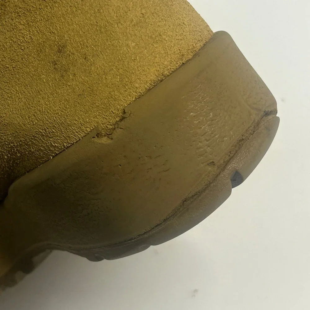 Altama Combat Boots Tan Men Size 8 Tactical Military Suede Vibram Sole 5010